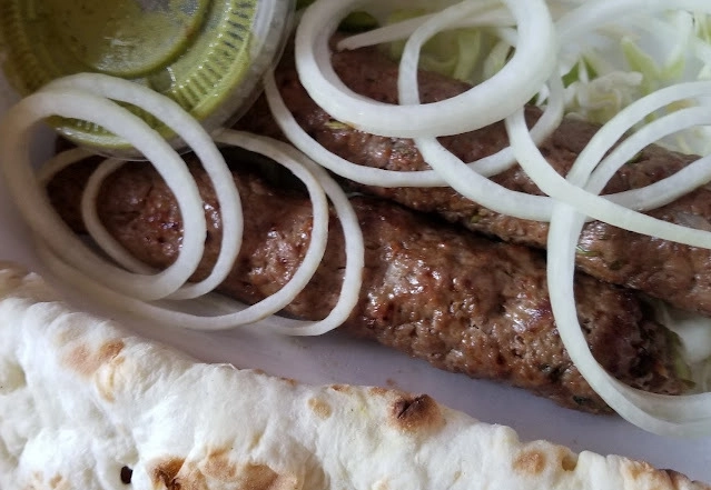 Delicious beef seekh kabab in Edmonton, AB